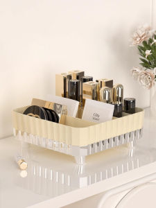 Meisda Cosmetic Storage Box: A Simple Style Office Organizer for Skincare Products