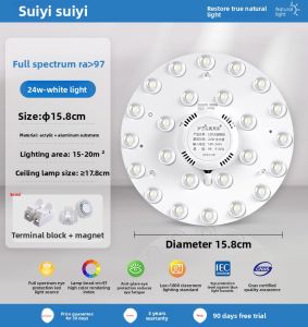 SUIYI | Full Spectrum High Color Rendering LED Light Panel for Ceiling