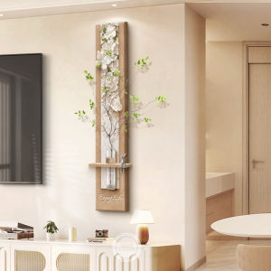 RUIBAHAO | Creamy Wooden Style Advanced Embossed Wall Art