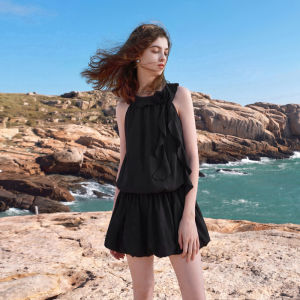 3COLOUR·S | Summer New Sleeveless Floral A-Line Dress