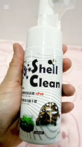 Tortoise Shell Care Shampoo sulcata reptile shell cleaner cleaning supplement F10