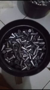 Timah Pancing Kerucut Kecil PACKET 70 PC NO 0