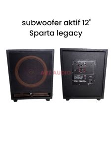 subwoofer aktif 12 inc custom speaker legacy sparta