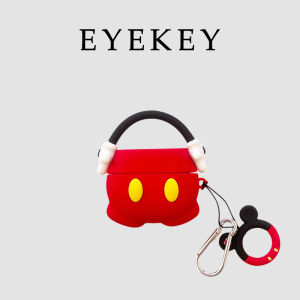 Eyekey Apple Airpods pro 3 Generation Wireless Bluetooth Red Cartoon Underwear Silicone Soft Shell Protective Case Cute Cool Style