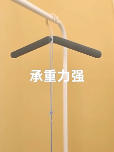 Portable Lightweight Non-Slip Hanger Travel Foldable Clothes Rack /Hidden Clip mall Folding Hanger