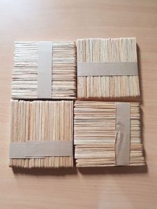 Stik Kayu Ice Cream / Stik Gagang Es Krim 50pcs