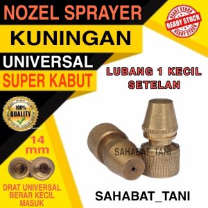 NOZEL SPRAYER LUBANG 1 KECIL SETELAN UNIVERSAL
