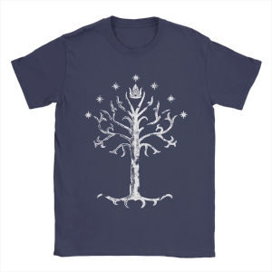 เสื้อยืดลาย L-Lords of The R-Rings Tree of Gondor ขายดีที่สุดสำหรับผู้ชาย เสื้อยืดคอกลม แขนสั้น ของขวัญวันเกิด