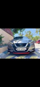 Universal Front Bumper Lip Chin (Double Blade) Black Version 2