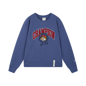 Champion | Spring New Round Neck Red Vintage Style Hoodie