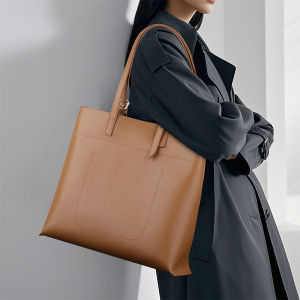 BEEP | Genuine Leather Soft Big Capacity Fashion Tote Bag