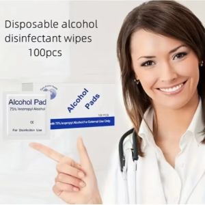Disposable disinfection car interior cleaning wound treatment essential for home 75% alcohol disinfection cotton paper