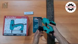 NRT-PRO F-304 E Staples Paku Tembak Listrik Electric Tacker Gun Nailer Nail Mesin F304E