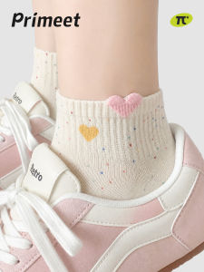 PRIMEET | Dotted Gauze Cartoon Cute Low-cut Boneless Cotton Short Socks