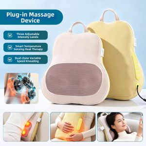 ZHONGLIANG | Neck and Full Body Automatic Kneading Back and Waist Massage Cushion