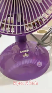 Kipas angin meja Sanex 6 inch listrik Termurah / Desk Fan 6" Diameter 15 cm