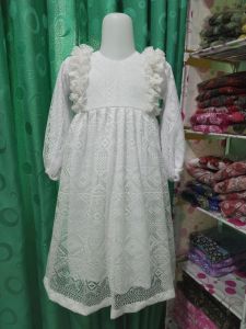 GAMIS BAYI / GAMIS ANAK / GAMIS PUTIH ANAK / GAMIS AQIQAH BAYI