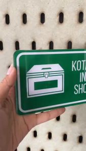 Artkrilik - SIGN AKRILIK MASJID VARIAN PRINT STICKER MIRROR 10 x 20 cm - MODERN MINIMALIS