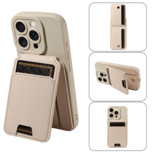 Ốp Ví Da TPU Cho iPhone 16/15/14/13/12/11 Pro Max Mini - Vỏ Full Camera Chống Trầy Xước Chống Sốc Có Đóng Từ Tính