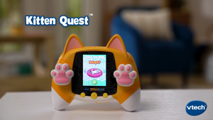 VTech Kitty Life Virtual Pet Game Handheld Console Electronic | Learning Toy for Kids 4+ Years Birthday Gift