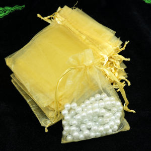 10pcs/lot (9 Sizes) Organza Gift Bag Jewelry Packaging Bag Wedding Party Decoration Favors Drawable Gift Bag&Pouches Baby Shower