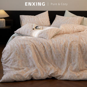 ENXING | Bộ Chăn Ga Gối Lụa Băng Mùa Hè Loại A 100s
