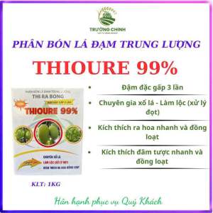 Phân Bón Lá Đạm-Trung Lượng THIOURE 99% (1KG)_Chuyên Xổ Lá Làm Lộc (Xử Lý Đọt) Kích Thích Ra Hoa Đồng Loạt