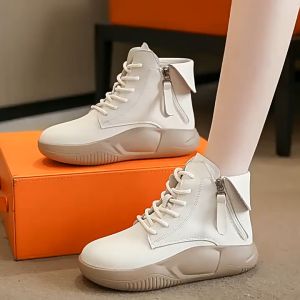 COD Sepatu Boots Wanita Premium Hak Tebal YS 451