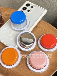 Cute Cartoon Pattern MagSafe Magnetic Phone Stand Strong Bottle Cap Portable Universal for Huawei  New Model Adhesive