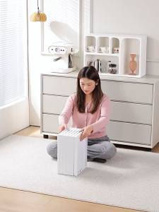 NEST Acrylic Shoe Box Installation-Free Shoe Organizer Box Transparent Foldable Shoe Cabinet Large Capacity Multifunctional Storage Rack