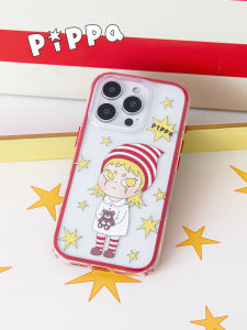 Original Pippa Star Girls Cute iPhone 16Pro Max 2-in-1 Phone Case Full Coverage Soften Case 15Pro Protector RJ-102 Style