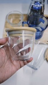 ฝาไม้ปิดล็อคแก้วสูญญากาศ ขนาด 8.5 cm