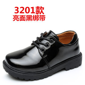 Kong Mcmug รองเท้าลําลองเด็กชายสีดําสีขาวสําหรับนักเรียนมัธยมต้นการแสดงของโรงเรียนพิธีของขวัญ