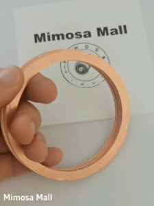 Mimosa 10Pcs 0.5mm Thickness Cylinder Head Gasket for 170F Aircooled Diesel Engine High-Quality Copper Sheet