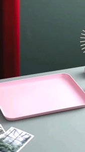 Wheat Straw Tray Unbreakable Lightweight Dinner Dishes for Restaurant Kitchen School Lunch
