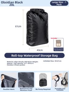 TAILI | Outdoor Waterproof Large Capacity Hand Roll Compression Packing Bag