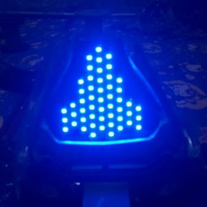 lampu rem stoplam running Beat Deluxe full merah 10 Mode Auto sudah PNP