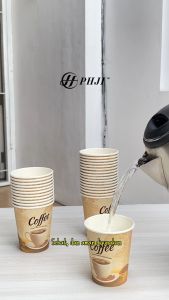 [ BUNDLING SALE 1000 PCS!!! ] GRATIS HADIAH - PAPERCUP MINUMAN 9 OZ MOTIF FOOD GRADE - GELAS KERTAS MINUMAN TAHAN PANAS & DINGIN || PAPERCUP.ID