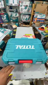 Bộ 165 món bao gồm máy khoan búa không chổi than dùng pin 20v TOTAL THKTHP11652
