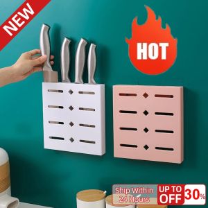 [Same Day Ship] 20CM Wall-Mounted Knife Holder 20Cm Kitchen Wall Mounted Knife Rack Wall Mounted Knife Storage Holder for Cooking Kitchen Accessories
