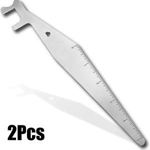 1/2/4Pcs Firefighting ToolsMultipurpose Leverage Tool Multi Functional Hand Tools Stainless Steel Hand Bars(Double Hook)