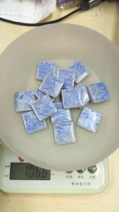 100g Gạch Mosaic Gốm Tự Làm Hình Lá Hoa Đồ Trang Trí Thủy Tinh Thủ Công Làm Bằng Tay Dùng Trang Trí Tường Vật Liệu Trang Trí Pha Lê