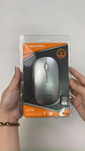 Chuột Máy Tính Không Dây Newmen F270Kết Nối 2.4GhzSử Dụng Trên Nhiều Loại Bề Mặt-Hàng Chính HãngBảo Hành 24 Tháng