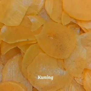 Kerupuk Gado Gado Warna Oranye Kuning / Kerupuk Bawang 1 Ball (5kg)