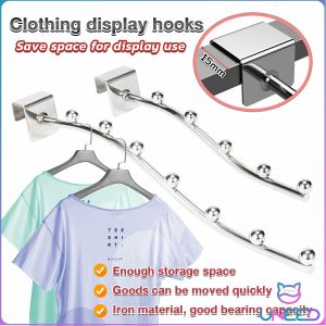 Need 5Balls/7 Balls Display Organizer Hooks & Waved Clothes Hanger Storage Rack
