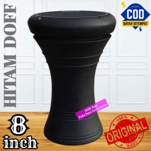 Darbuka Kayu Dumbuk 8 inch Hitam Dof Power Beat Hitam