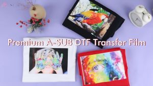 A-SUB DTF Transfer Film-30 Sheets A4 DTF FilmDouble Sided Matte Direct to Film Transfer Paper for T Shirts