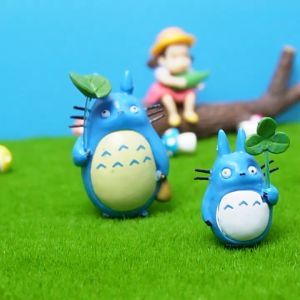 Mô hình Tororo cầm lá đáng yêu trang trí tiểu cảnh mới nhất 2024