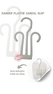 Hanger Plastik Sandal Slop Tipe 2 / Gantungan Display Sandal Slop (1pcs)