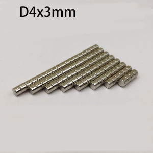 50/100pcs 4x3mm 2x2mm Micro Magnets Small Thick Cube Discs for Educational And Entertainment Purposes